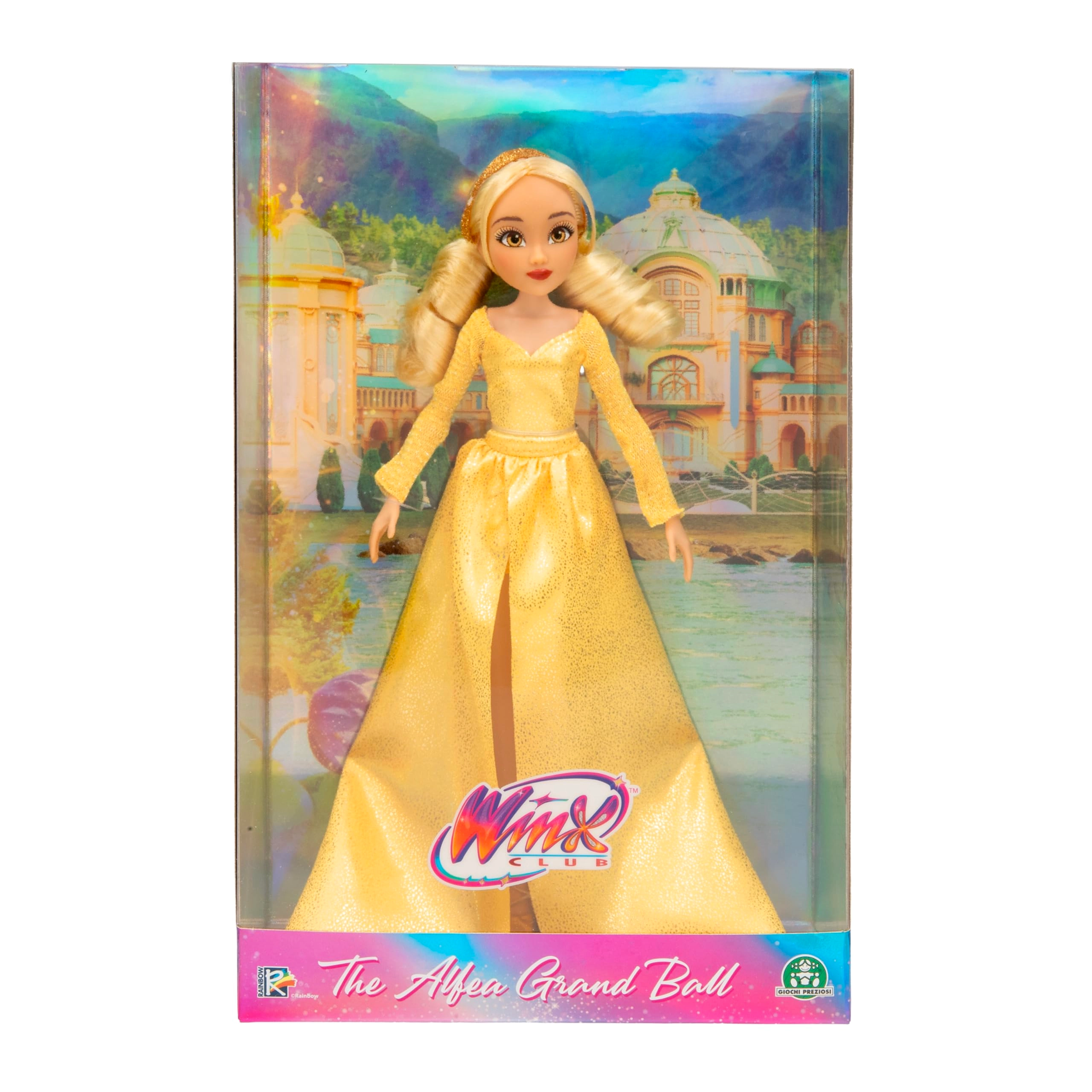 Stella Doll - Fully Articulated Sparkling Gold Gown Ages 4+