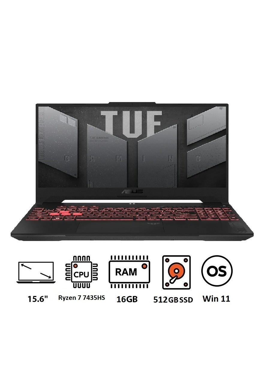 ASUS TUF GAMING A15 FA507NVR - 15.6'' Ryzen 7-7435HS 16GB DDR5 512GB SSD