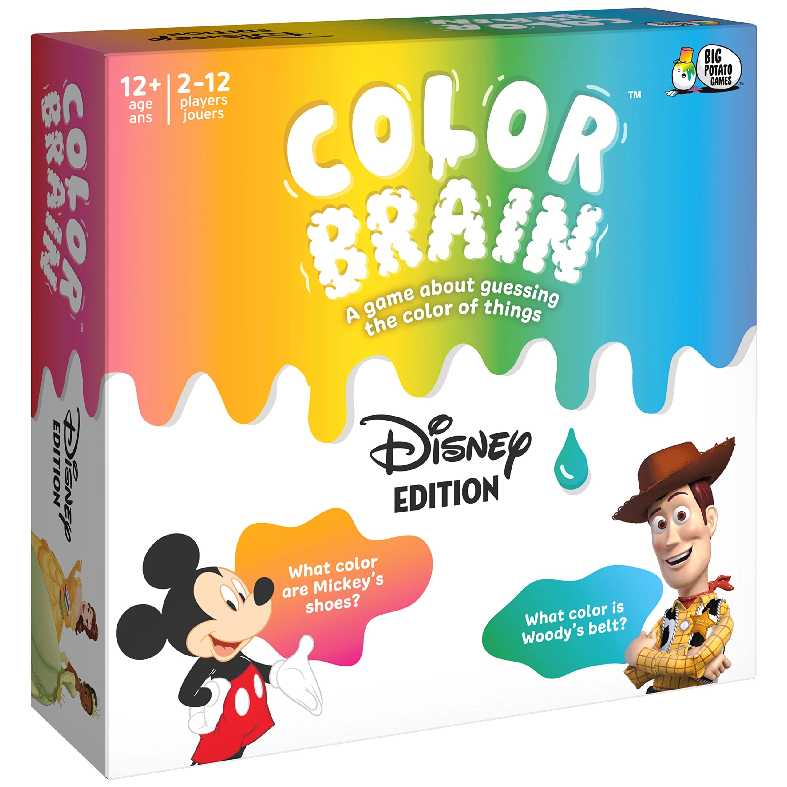 SPIN MASTER GAMES Disney Color Brain - Card Game