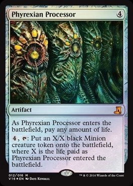 Magic: the Gathering Phyrexian Processor From The Vault Lore 012/016