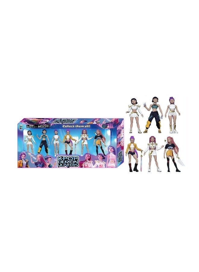 Doll Toy Set - 6 pieces Pack