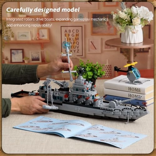 Boat Building Block Sets - 1442PCS