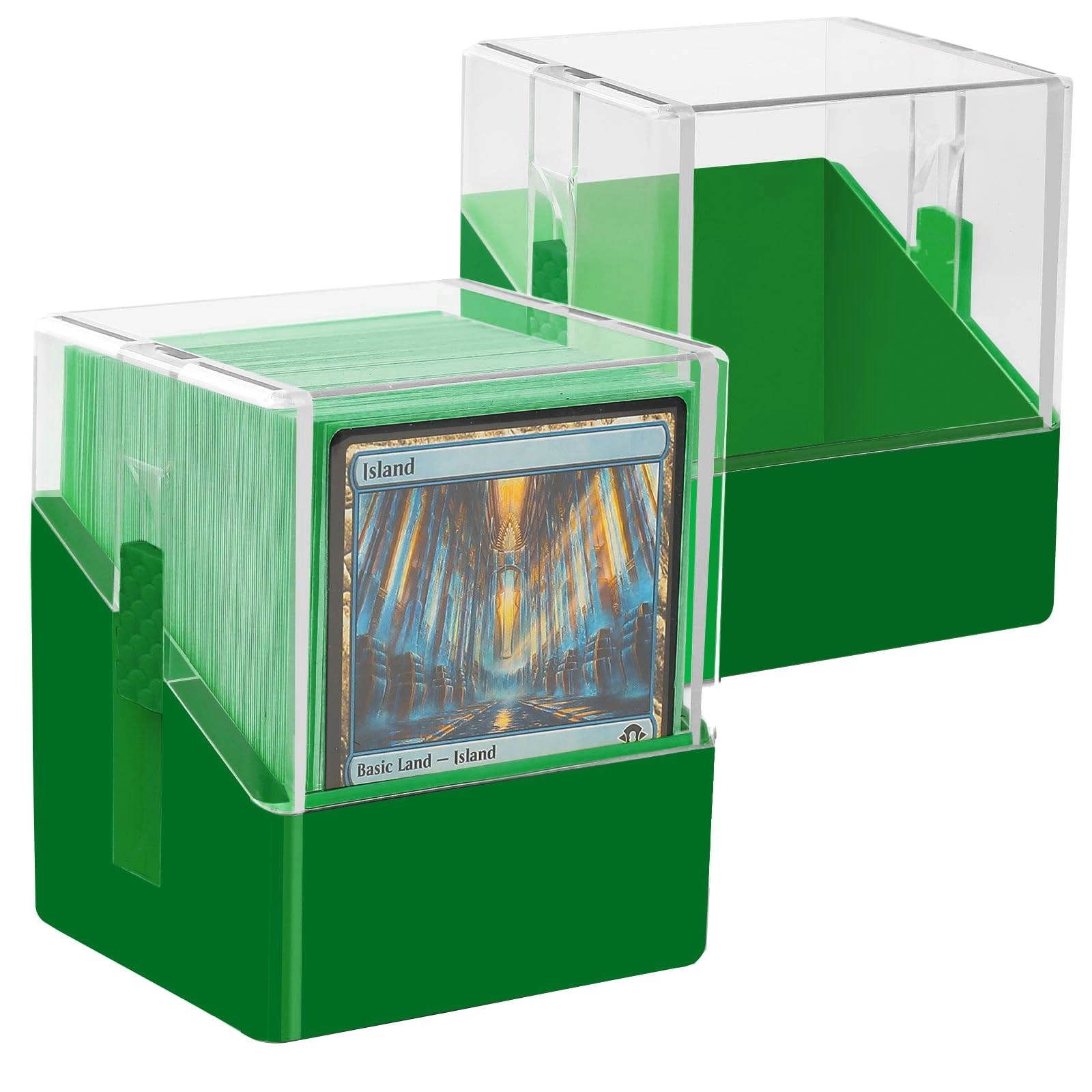 Minahao Deck Box - 200+ sleeveless cards 100+ Single-Sleeved Cards