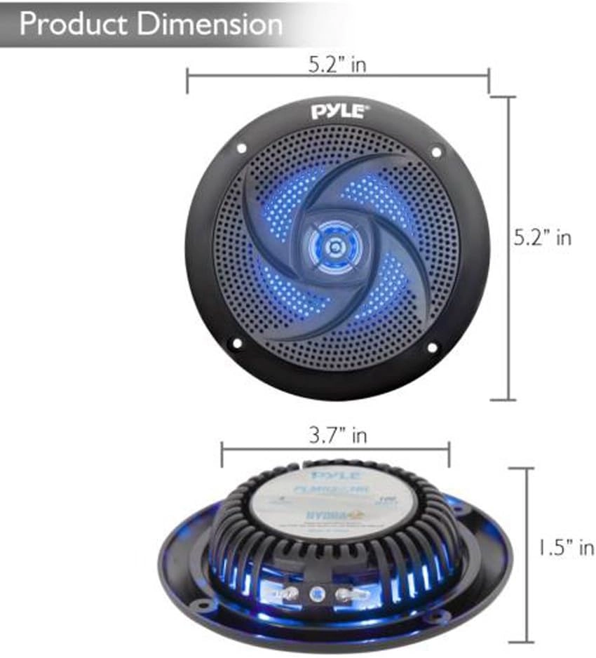 Marine Speakers - 4 Inch 100 Watt