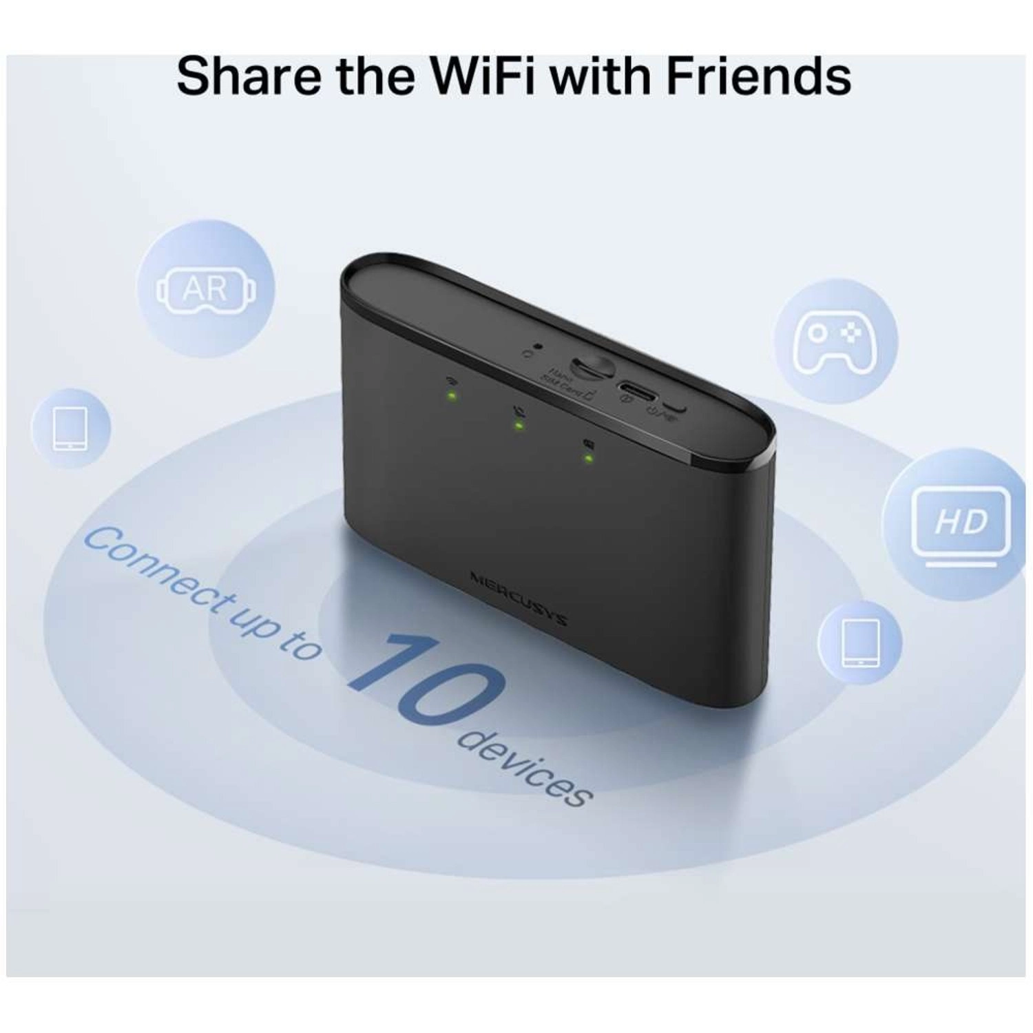 MT110 - 4G LTE IEEE Standard 802.11 150 Mbps
