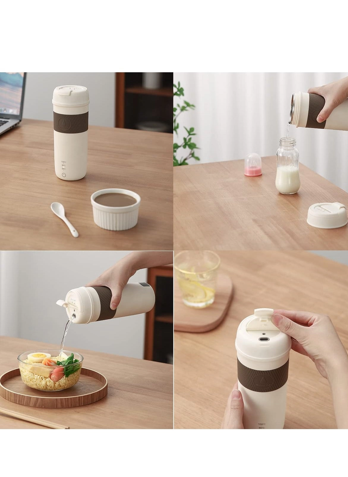 Portable Travel Heating Mug - 0.35L