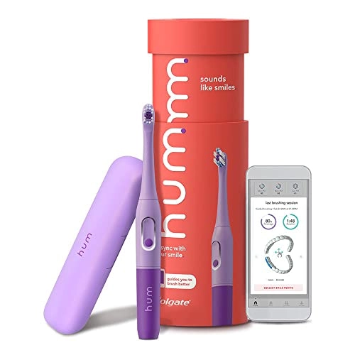 hum Smart Battery Toothbrush - Sonic Bluetooth Purple