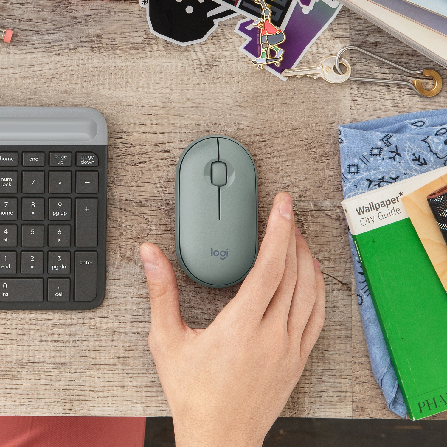 M350 Pebble Mouse - Wireless