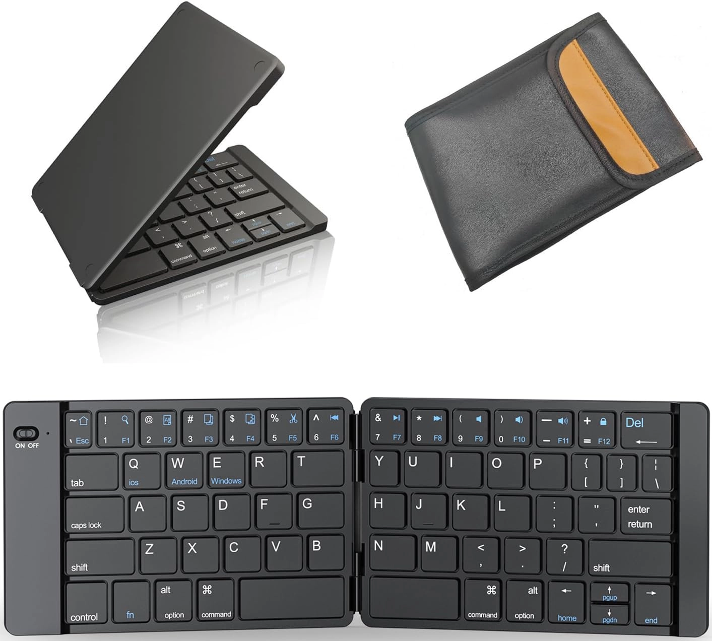 Shenzhen PopBloom Electronic Technology Co., Ltd K212 Foldable Keyboard - Wireless