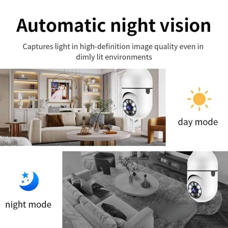 Bulb camera 1080p