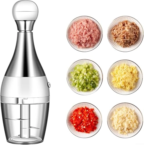 Manual Food Processor - 304 Stainless Steel