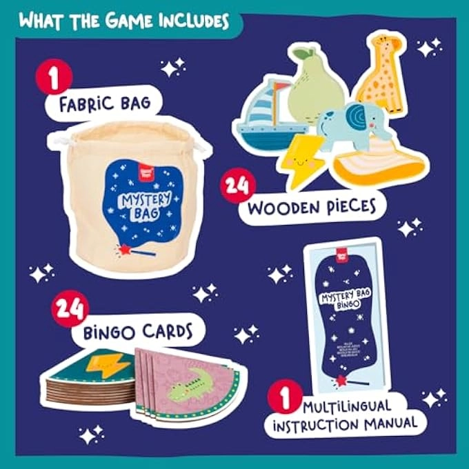 FEEL-AND-MATCH BINGO GAME - 3-5 years