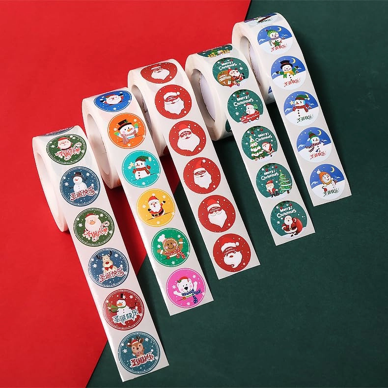 Christmas Stickers - 500pcs