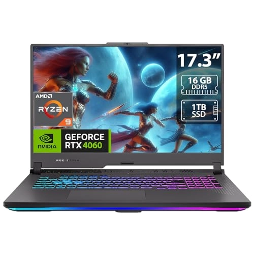 ROG Strix G17 G713PV-9161G - 17.3'' Ryzen 9 7845HX 16GB DDR5 1000GB SSD