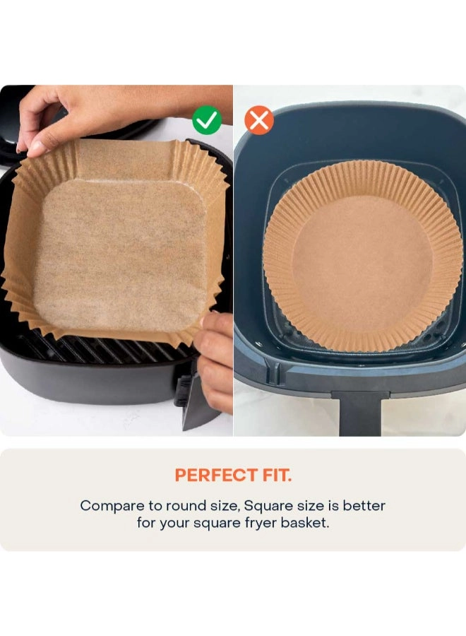 Air Fryer Liners - Wood 150pcs
