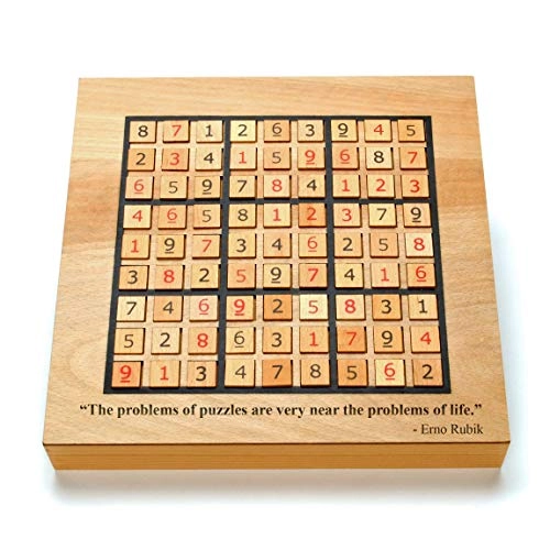 WE Games Sudoku Wooden Puzzle