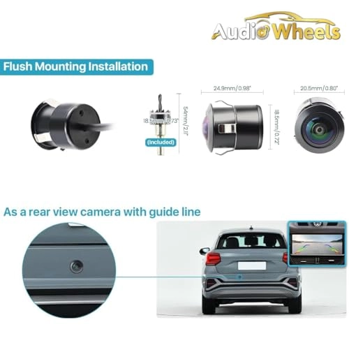 Fisheye AHD Camera - Night Vision Wired 1080P