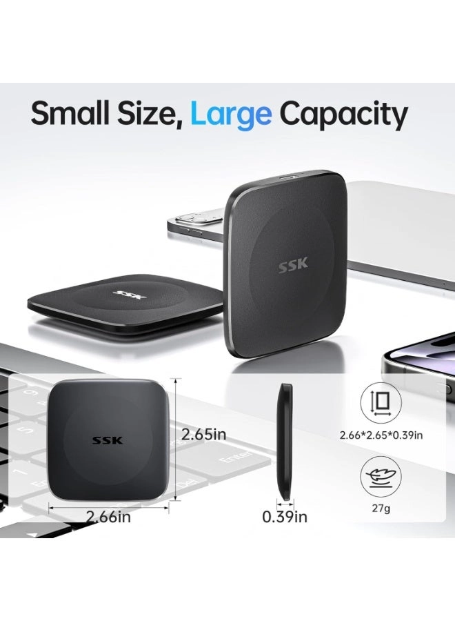Portable External SSD - 128GB