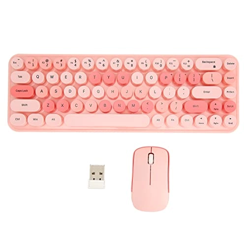 Keyboard and Silent Mouse Combo - Wireless