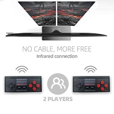 NextTech Extreme Mini Game Box 2.1 - Built-in 1700+ Games Dual Wireless ...
