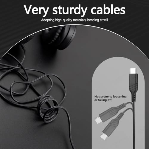 USB Type C Kids Wired Headphone 10 Pack