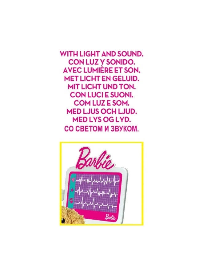 Veterinary Set - Plush Puppy Exam Table