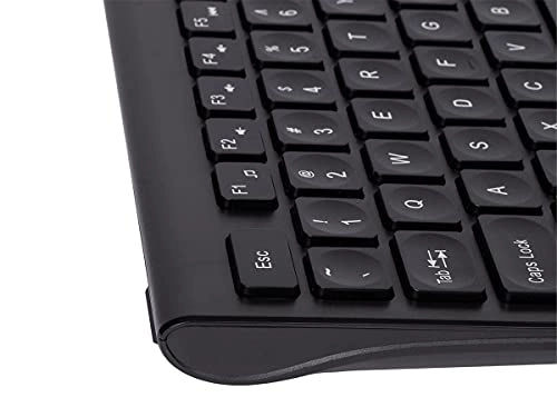 Low-Profile Spill-Resistant Silent Keyboard - Bluetooth