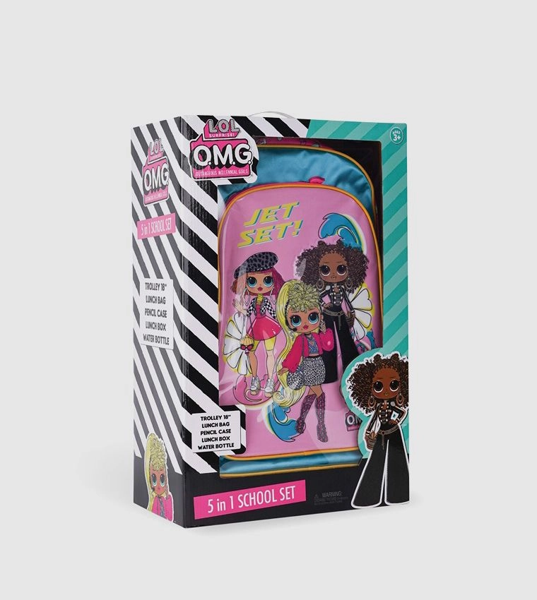 LOL Glam Shores - 5 in 1 Box set 18" Ages 3+