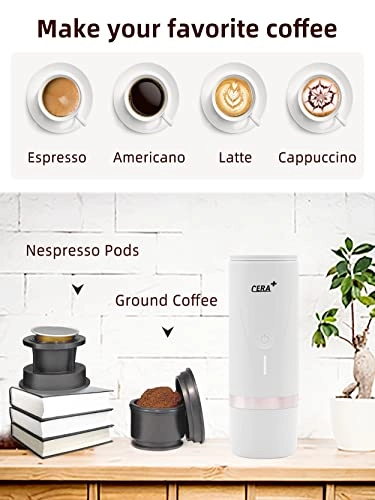Portable Espresso Maker - 80 Milliliters