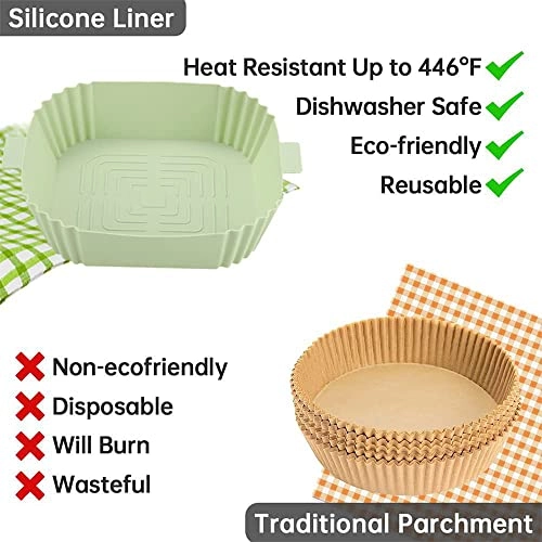 Air Fryer Silicone Liners