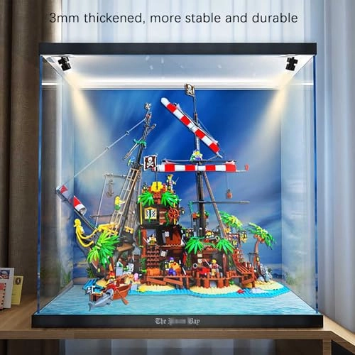 Acrylic Display Case - 70x40x65cm Background+light