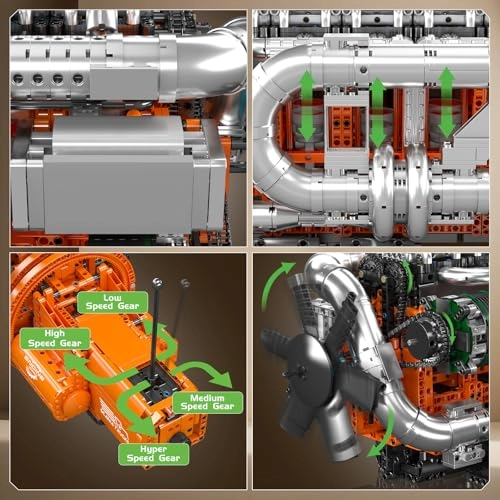 10200 Engine Kit (CS10200) - Orange