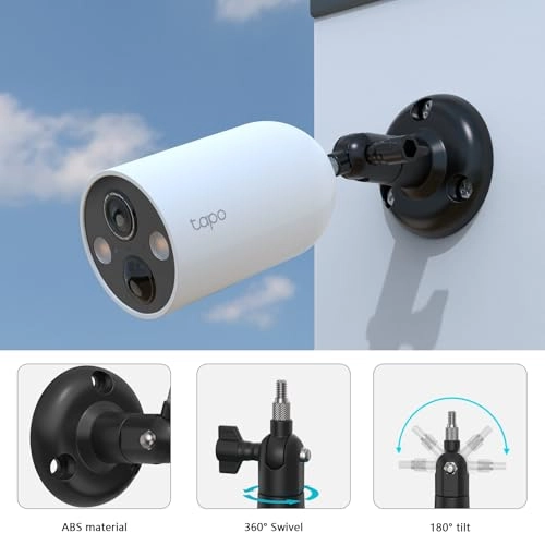 Wall Mount - Compatible with TP-Link Tapo C425/C460 1 x Bracket White