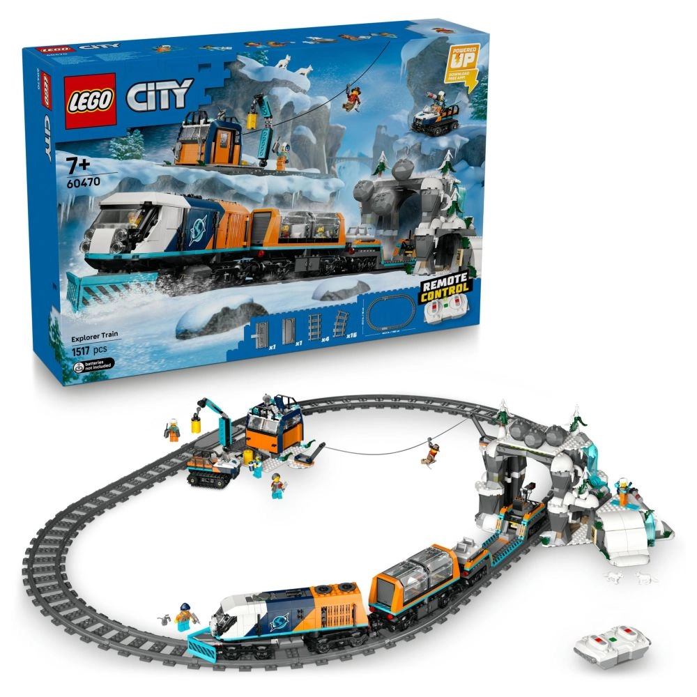 LEGO City Explorers’ Arctic Polar Express Train (60470)