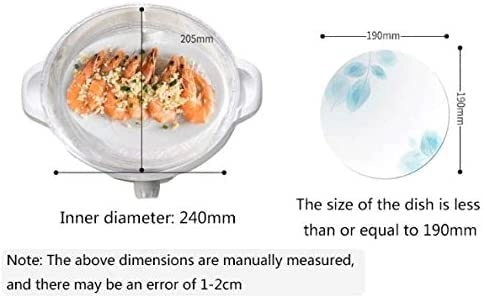 Three-tier food steamer - 4 Liters