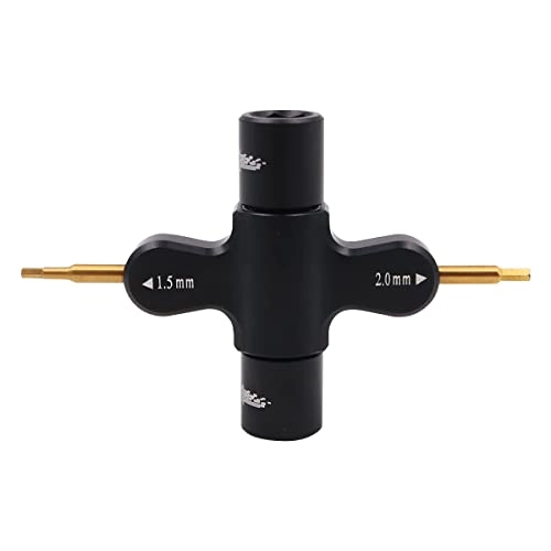 Quick Release Wrench Tool - 4 IN 1 Aluminum Alloy 80x50mm