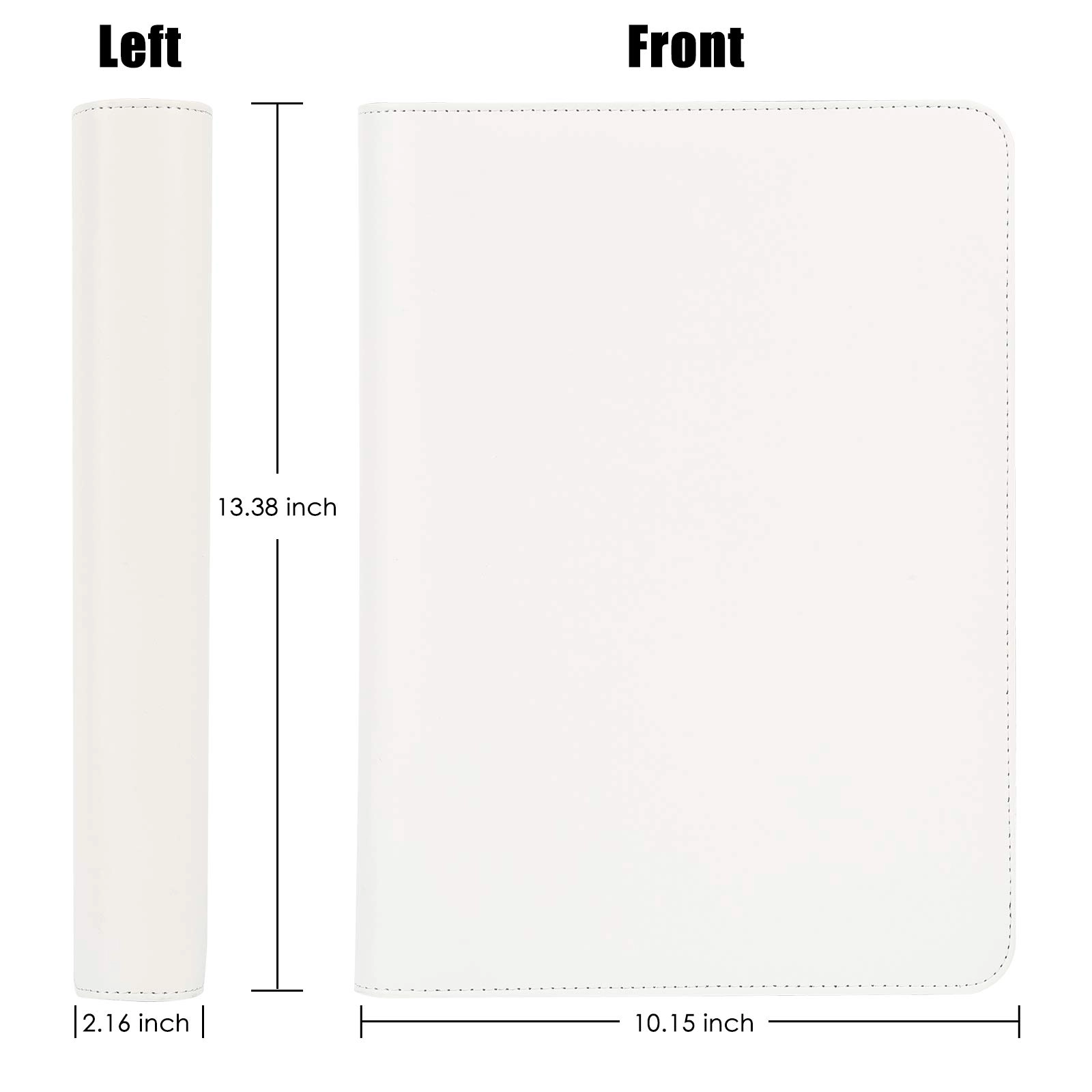 2x3" 540 Pockets Faux Leather Photo Album