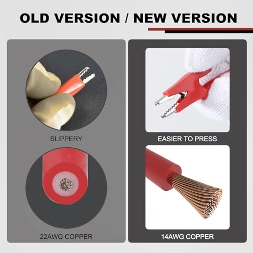 Alligator Clips Test Lead - 15A