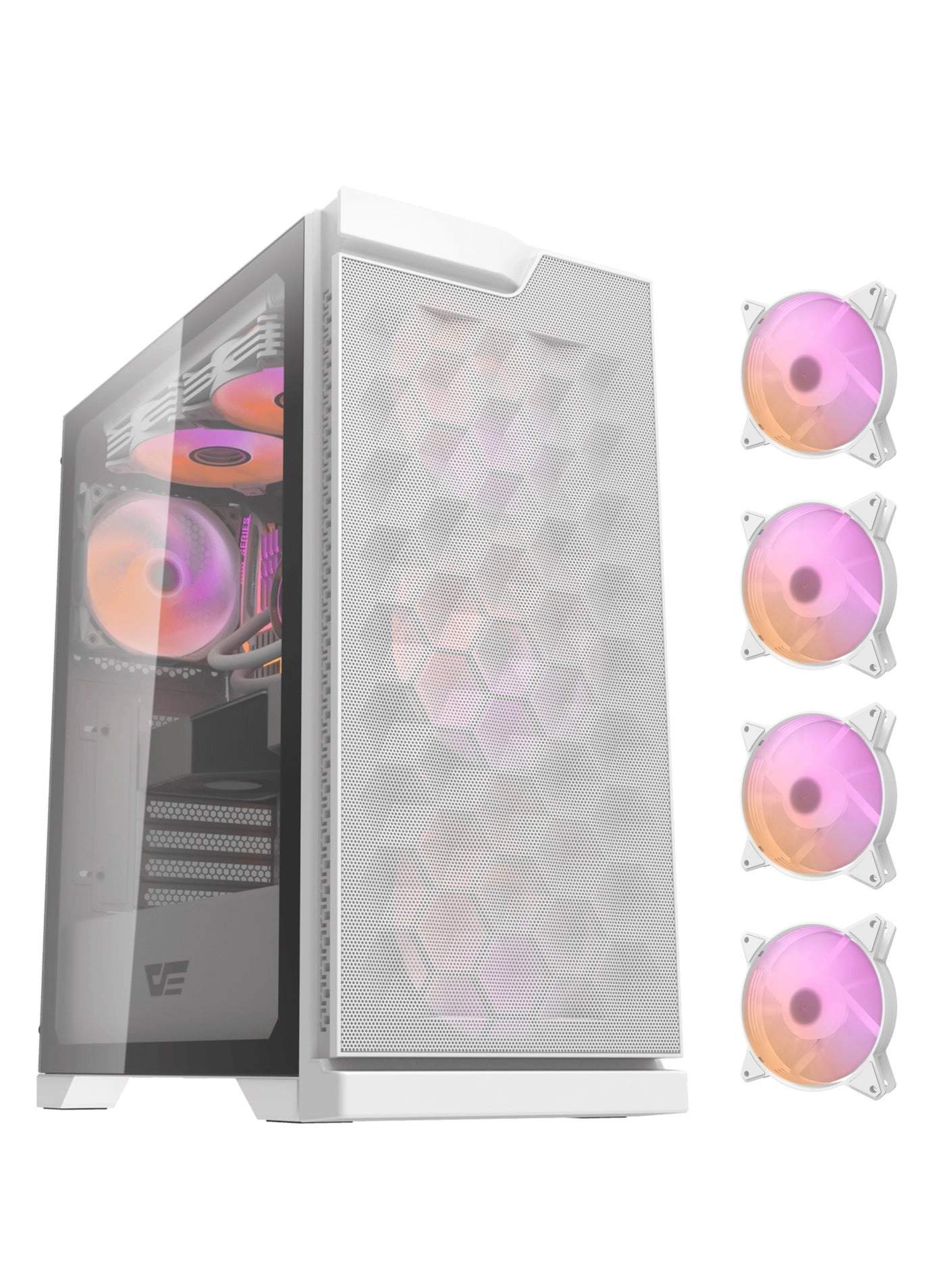 darkFlash DK361 - Tempered Glass ATX/M-ATX/Mini ITX