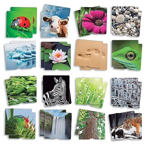 Tactile Maxi-Memory Nature The Senses - 3 years To 8 years 1 pieces