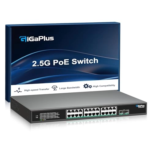 GigaPlus 25G PoE Switch - 26-ports
