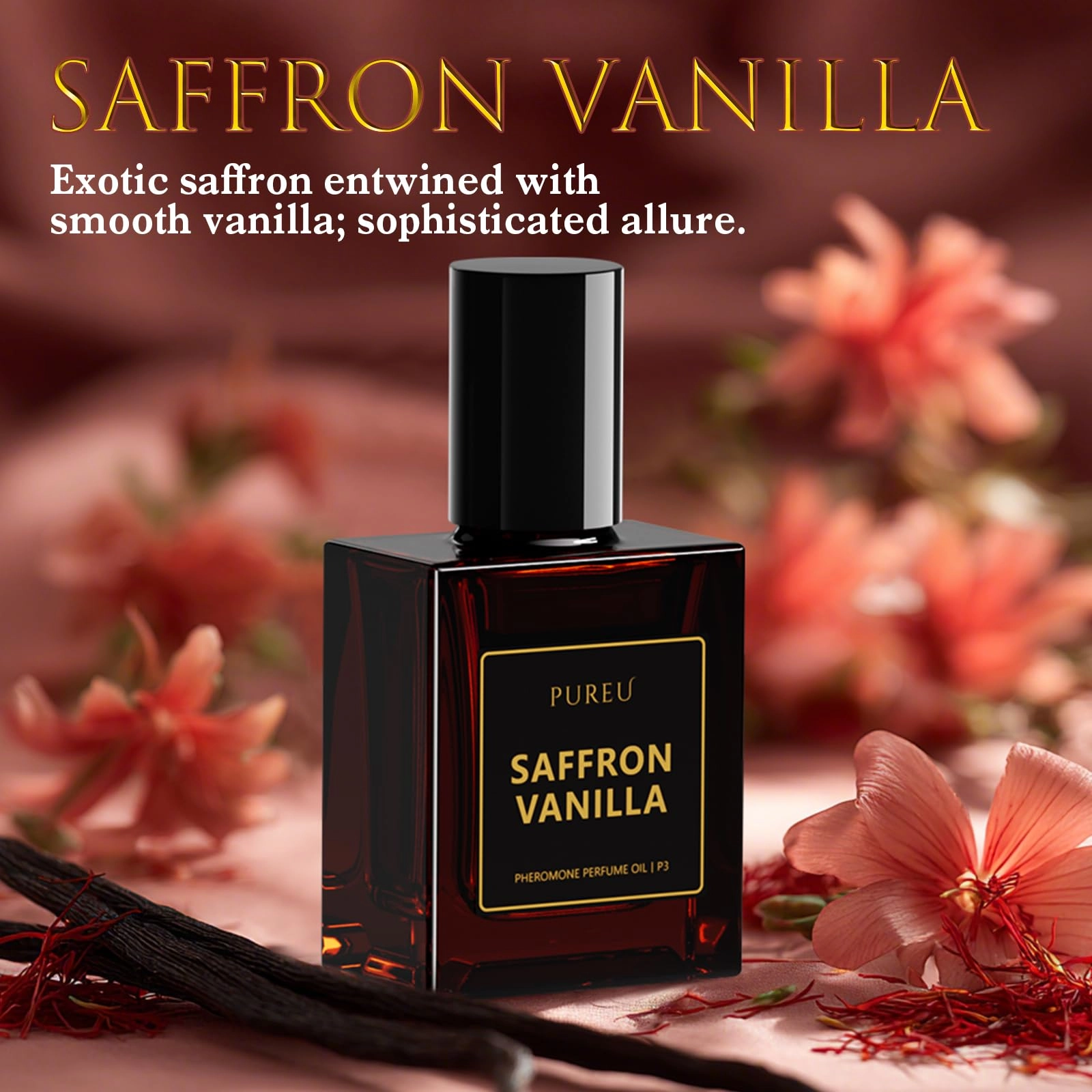 Saffron Vanilla Eau de Parfum 10ml Pack