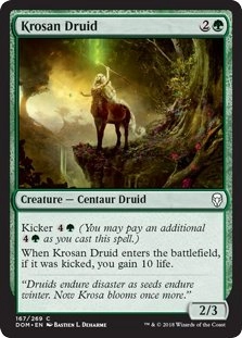 Wizards of the Coast Krosan Druid - Dominaria Individual Card