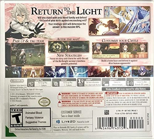 Fire Emblem Fates: Birthright [World Edition] | Nintendo 3DS