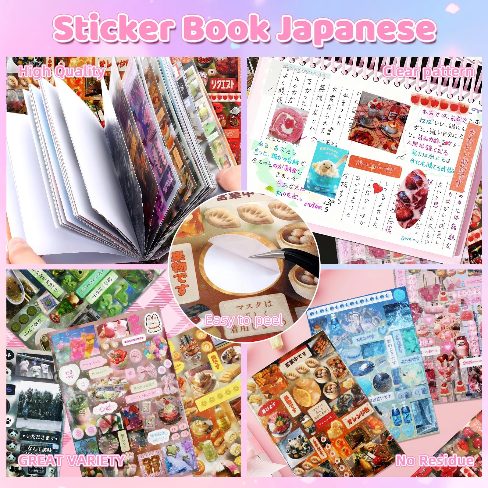 Anime Sticker Book 800 pcs