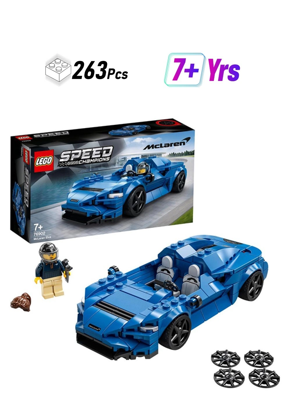LEGO Speed Champions McLaren Elva (76902)