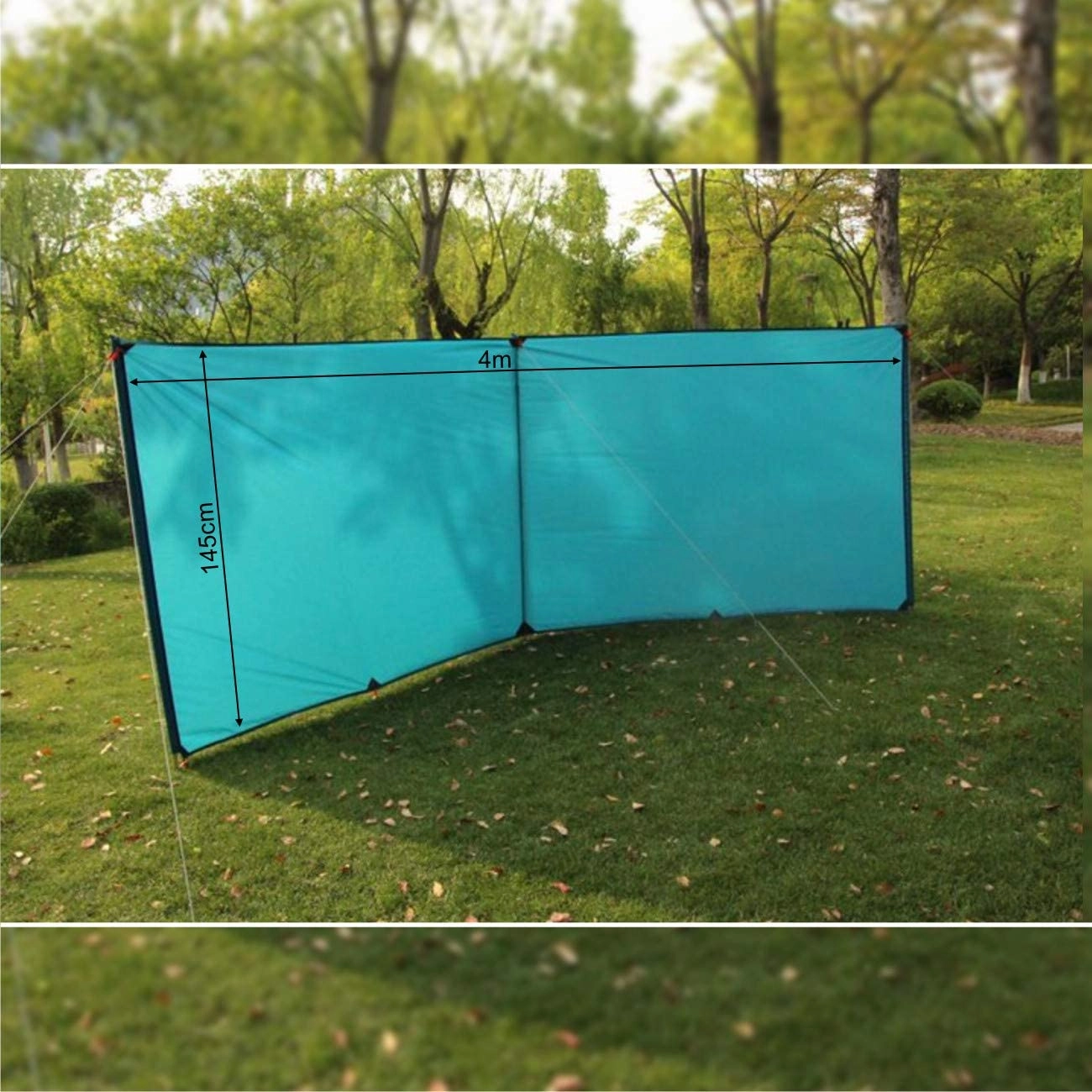 Windbreak - 4m x 145cm Blue