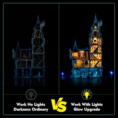 Light kit for LEGO Hogwarts Castle 76454