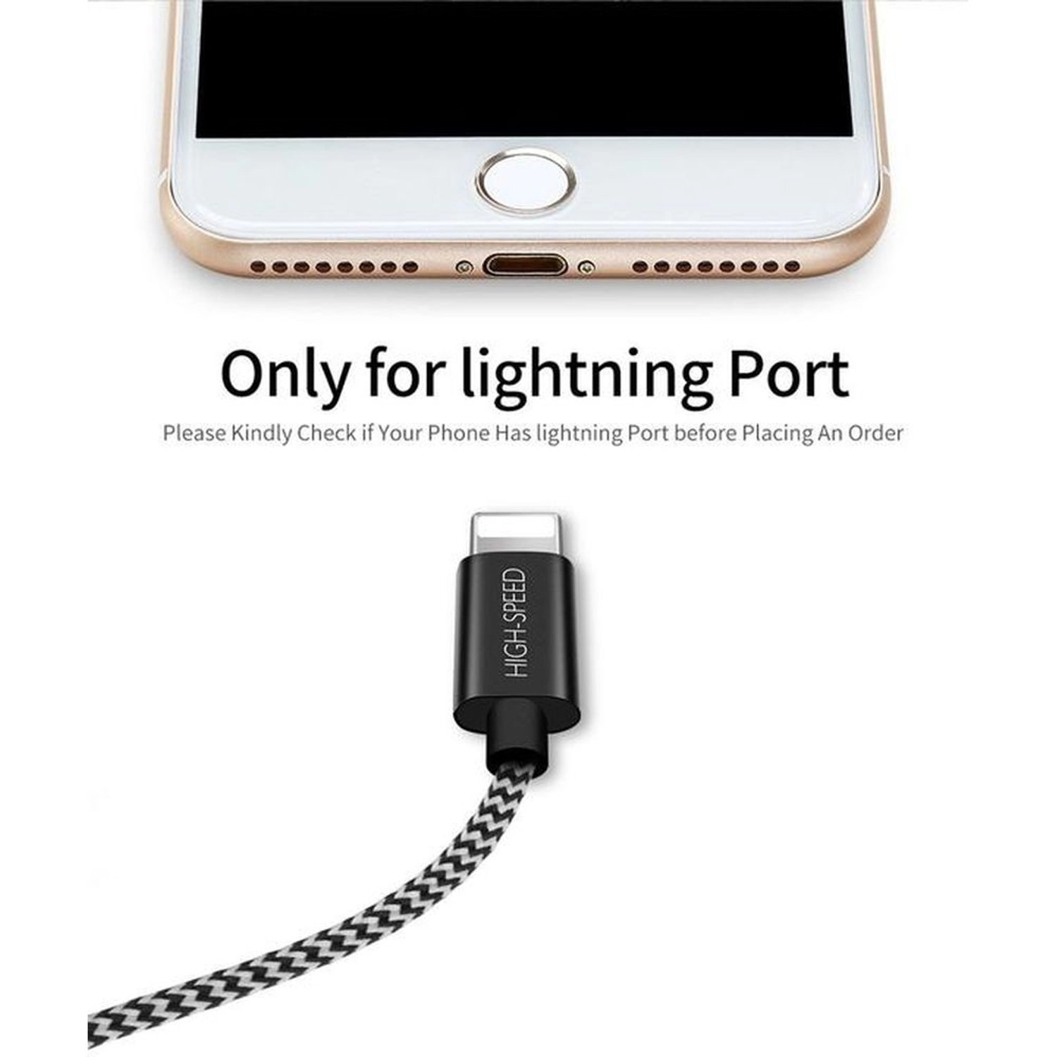 K1 Lightning to USB-A Cable 3m