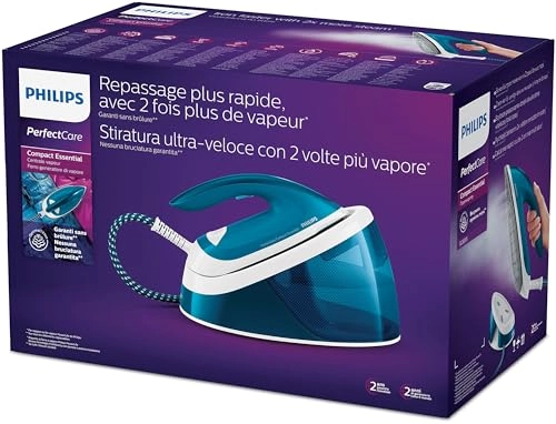 (Renewed) PerfectCare Compact Essential Steam Generator Iron - 1.3L